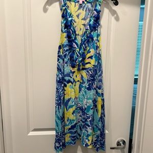Lilly Pulitzer Pom Pom and Fringe Dress